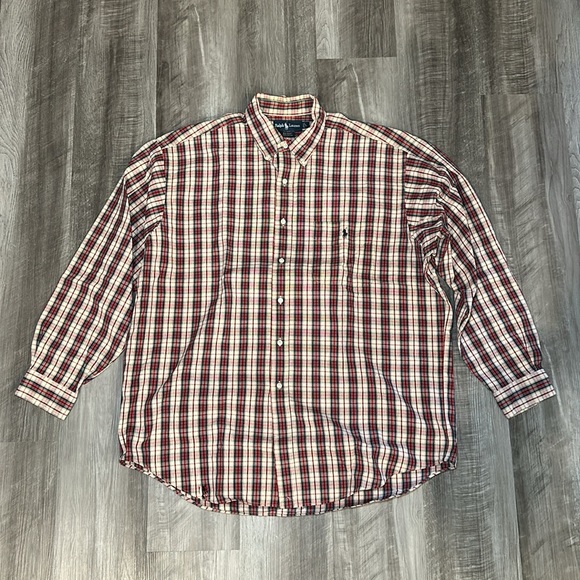 Ralph Lauren Big Shirt Long Sleeve Button Down - Large - Picture 2 of 8